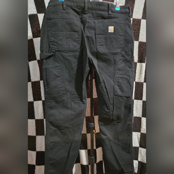Carhartt Women's Rugged Relaxed Fit Canvas Work Pant size 14 - Picture 2 of 3